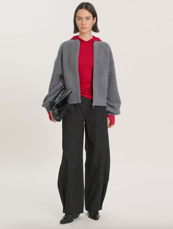 Edited - Sindy Wool Cardigan grey
