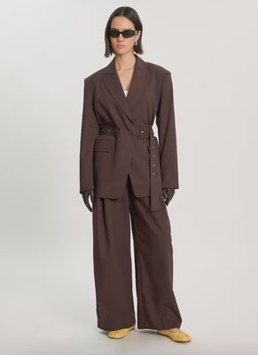 Edited - Duana trousers Black Coffee