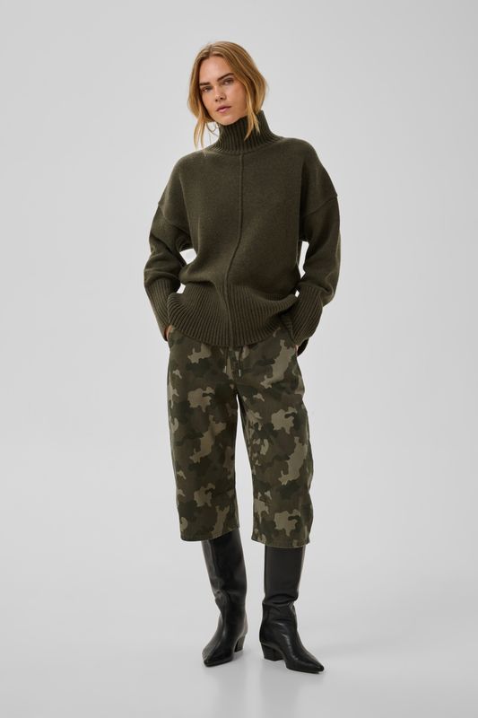 My Essential Wardrobe - Culotte Camouflage Froda Bungee Cord Camo print