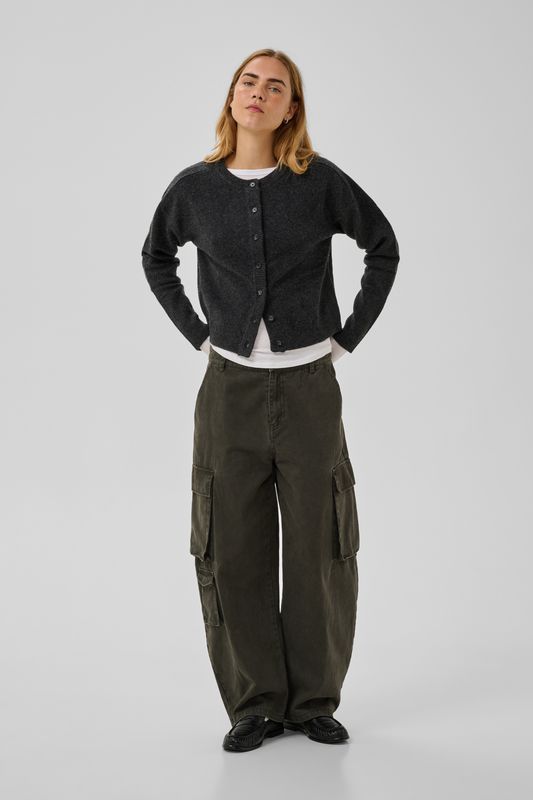 My Essential Wardrobe - Elo Cargo pants Olive night