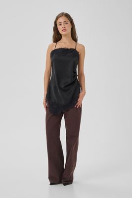 My Essential Wardrobe - Brenda Asymmetric top black