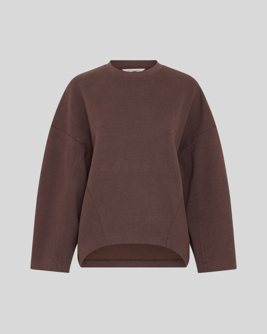 Moss Copenhagen (MSCH) - Marletta Sweatshirt HOT FUDGE