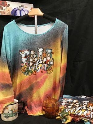 Vibrant Fall Vibes Long Sleeve Shirt