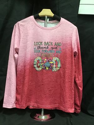 Pink Two-tone Christian Long sleeve shirt