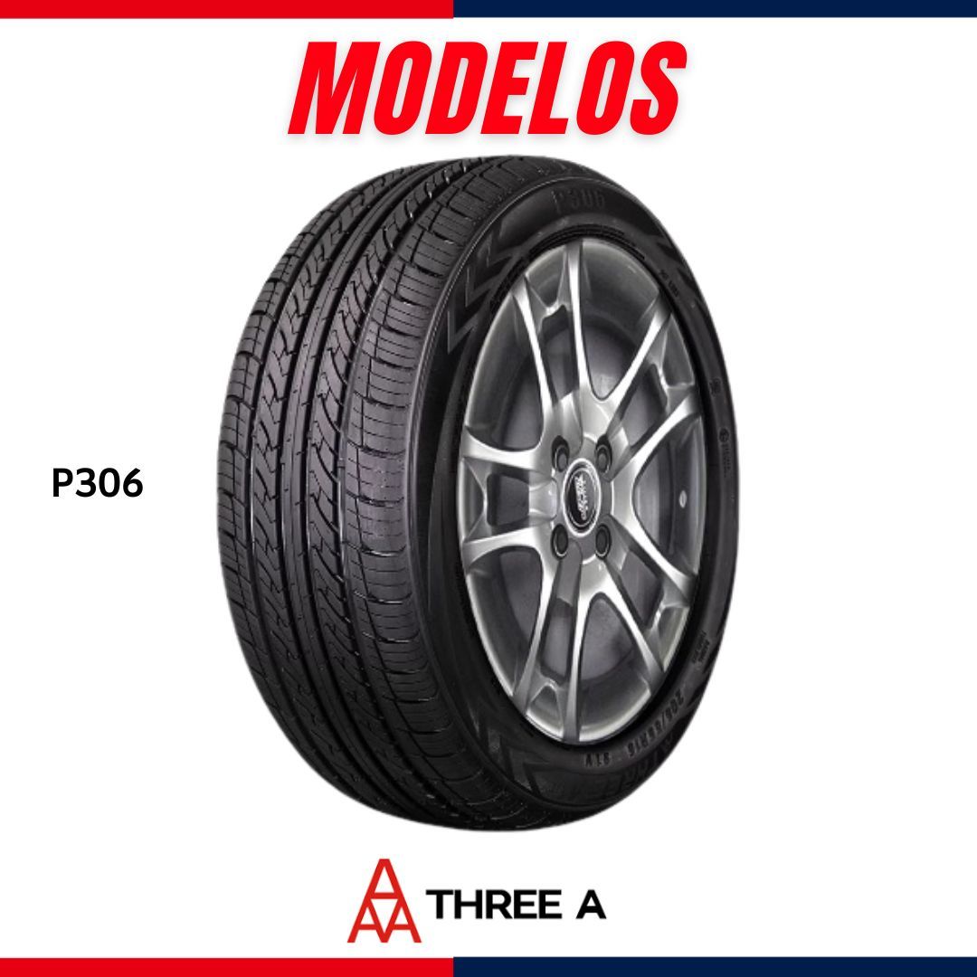 Neumático 185/60R14 P306 THREE-A
