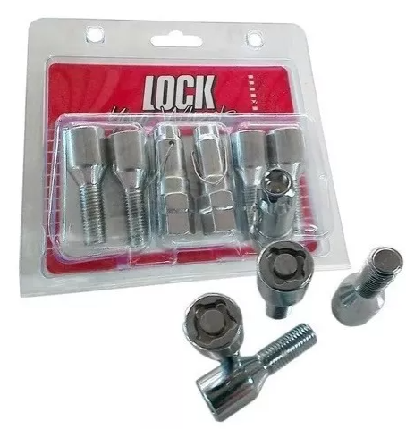 Juego de Tornillos de Seguridad Doble LLave