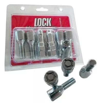 Juego de Tuercas de Seguridad Doble LLave