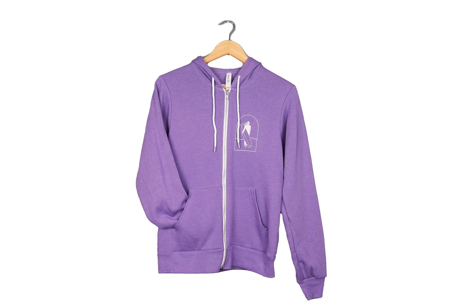Unisex Zip Hoodie - Party wave