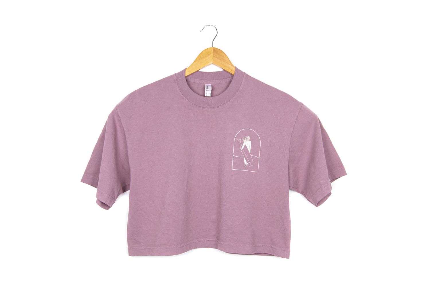 Crop Tee - Windy Girl Arch