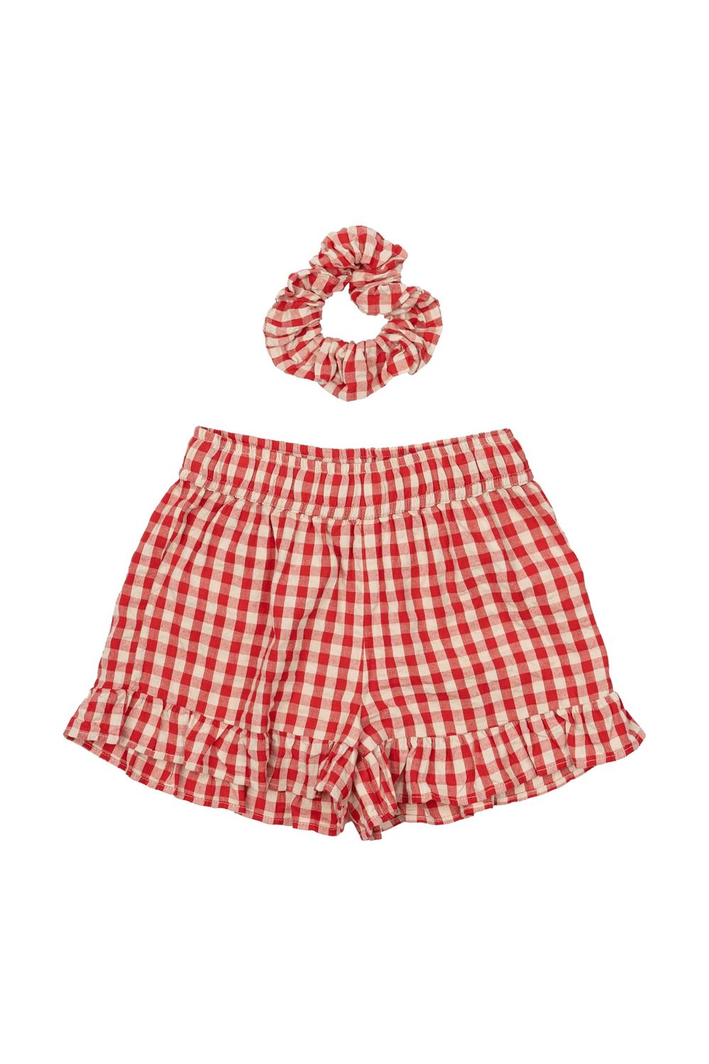 The New Nally Shorts Poppy Red Check