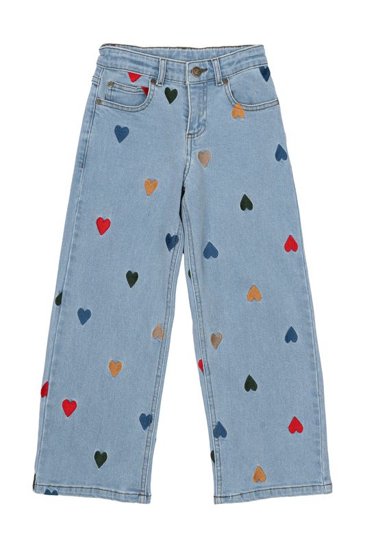 The New Nessa Wide Jeans Light Blue