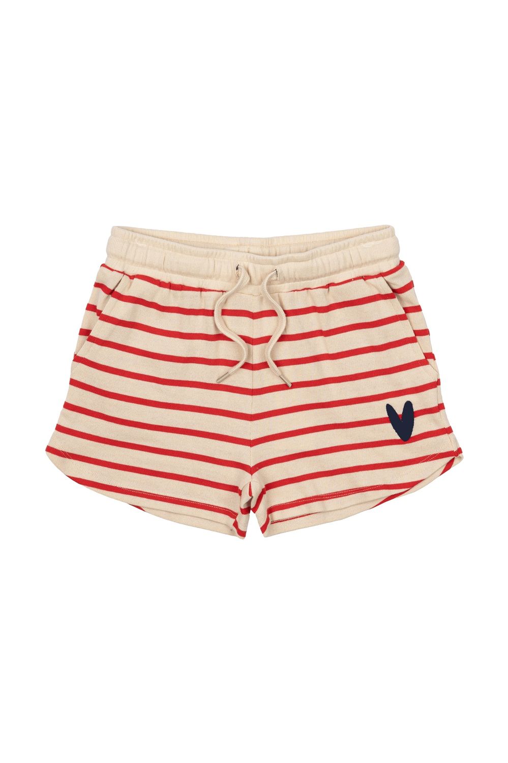 The New Nil Shorts Poppy Red Striped