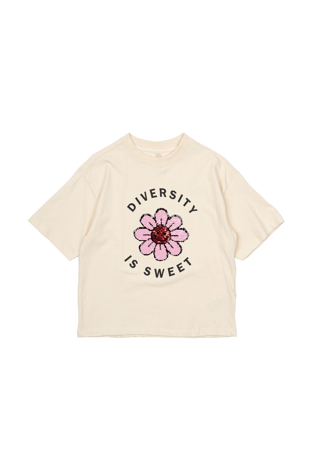 The New Ninette OS S_S Tee Bright White