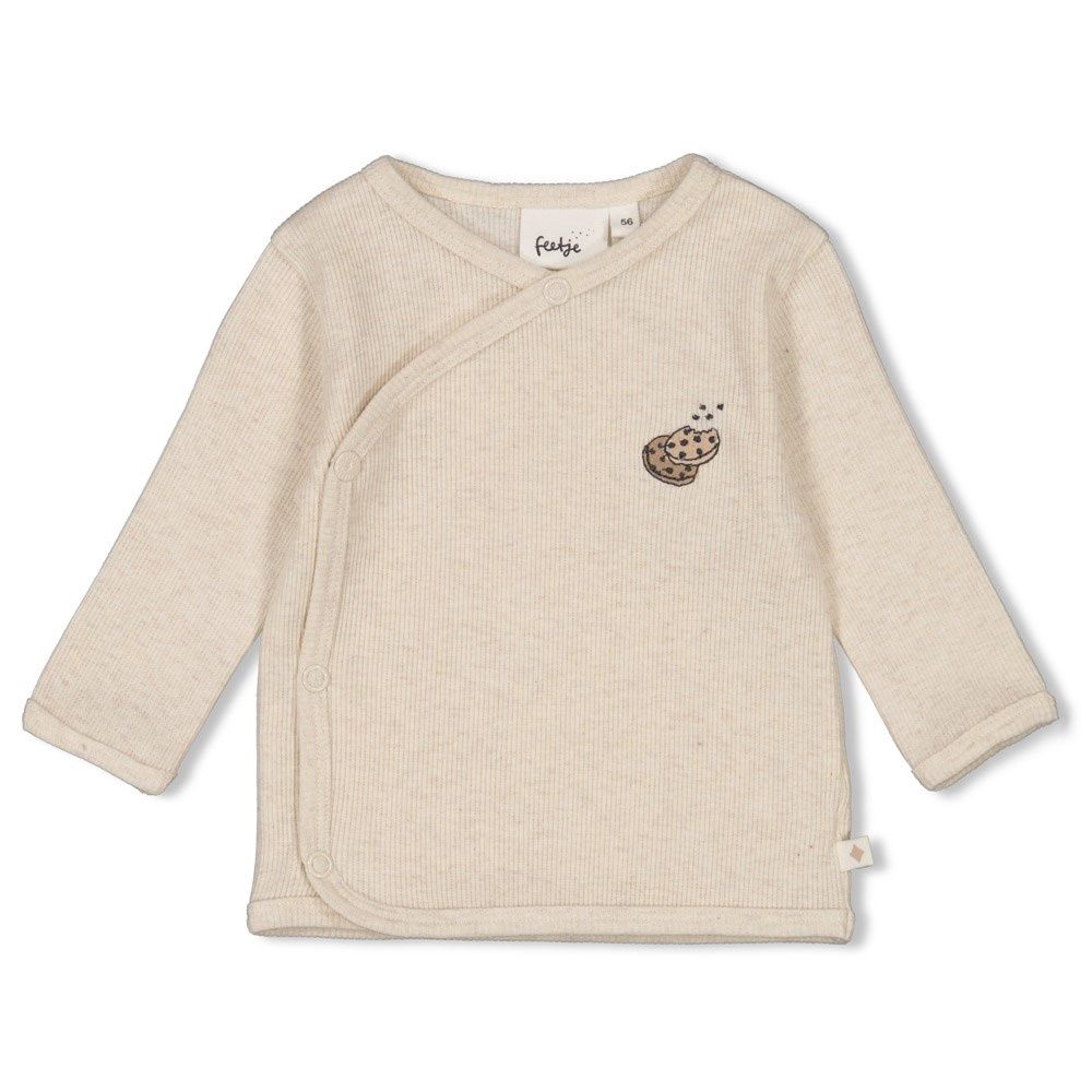 Feetje Overslagshirt rib- Cute Cookie