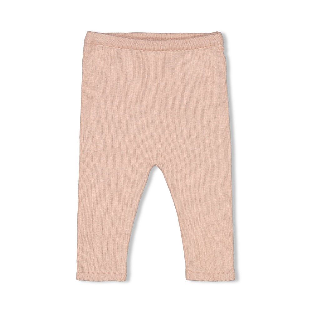 Feetje Broek gebreid - Essential Knits Roze