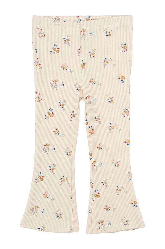 THE NEW SIBLINGS Naya Flared Rib Pants