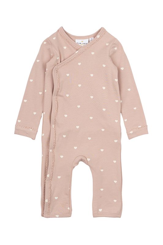 THE NEW SIBLINGS TNSBNova L_S Wrap Jumpsuit adobe rose