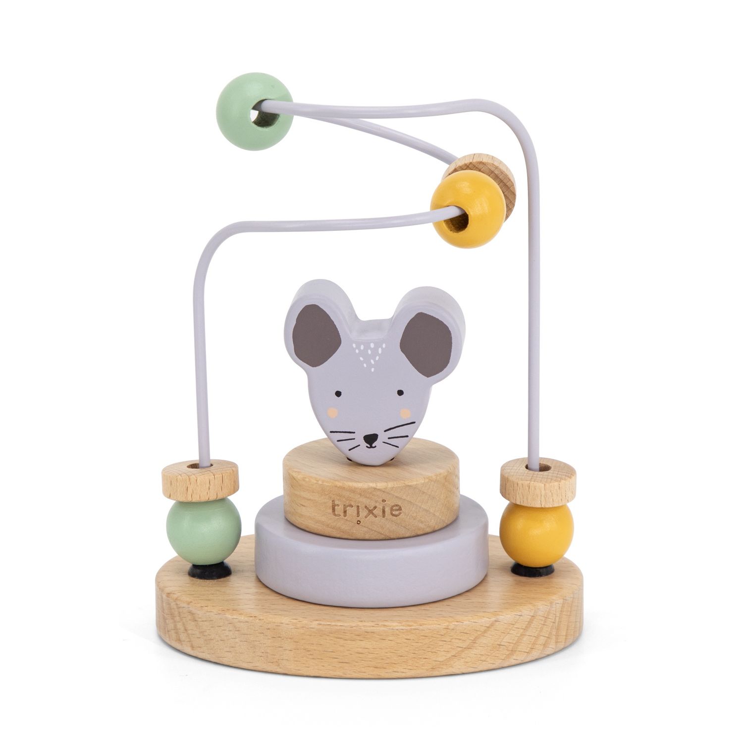 Trixie Houten kralenframe - Mrs. Mouse