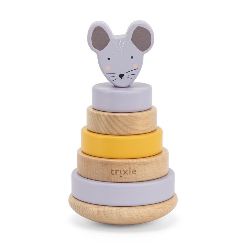 Trixie Houten stapeltoren - Mrs. Mouse