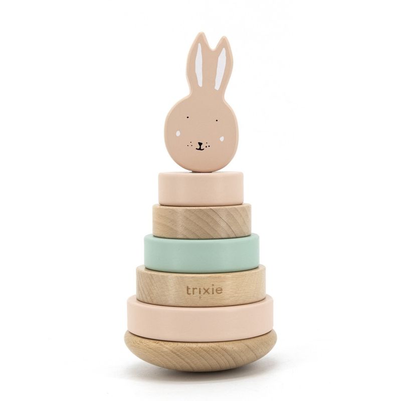 Trixie Houten stapeltoren - Mrs. Rabbit