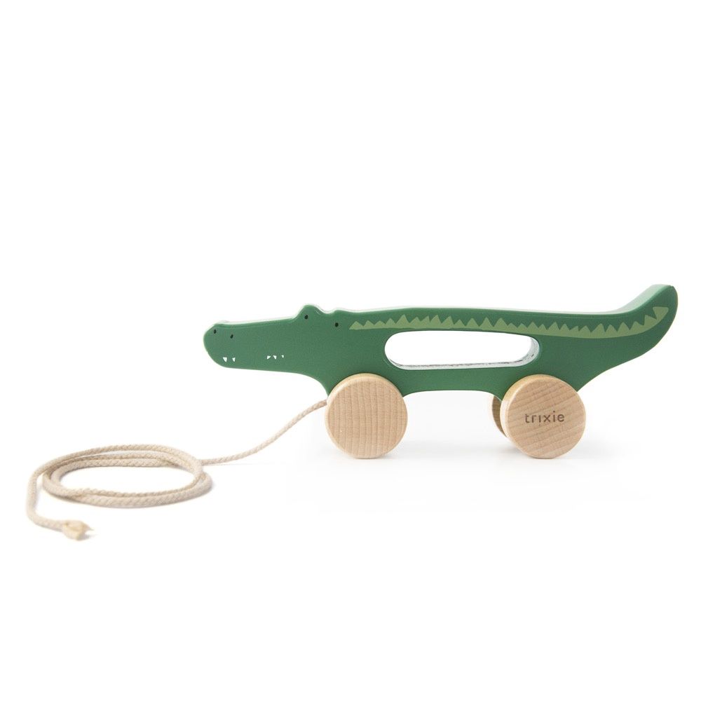 Trixie Houten trekspeeltje - Mr. Crocodile
