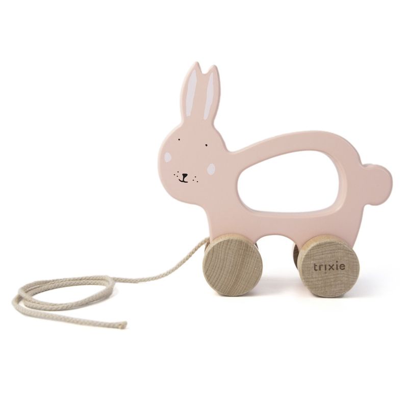 Trixie Houten trekspeeltje - Mrs. Rabbit