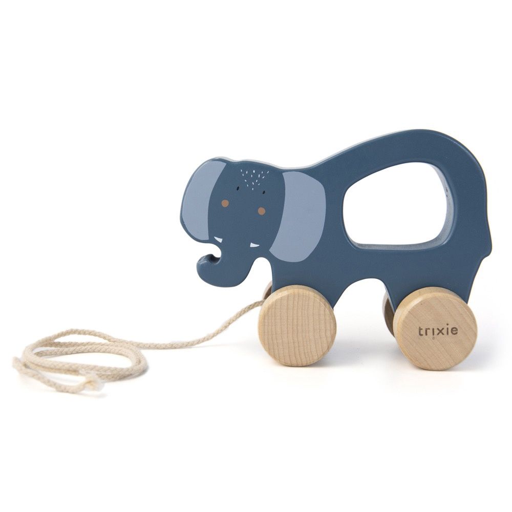Trixie Houten trekspeeltje - Mrs. Elephant