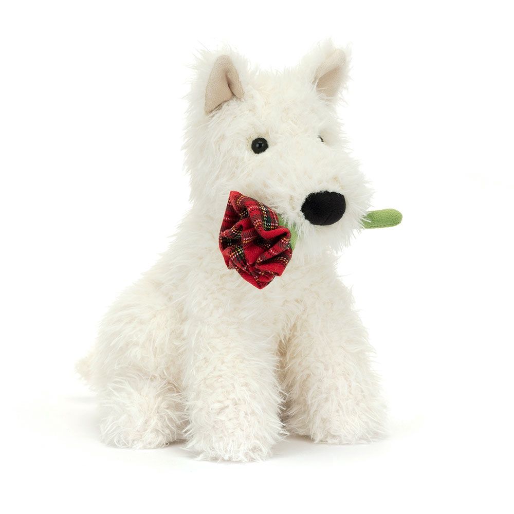 Jellycat Munro Scottie Dog &#39;love you&#39;