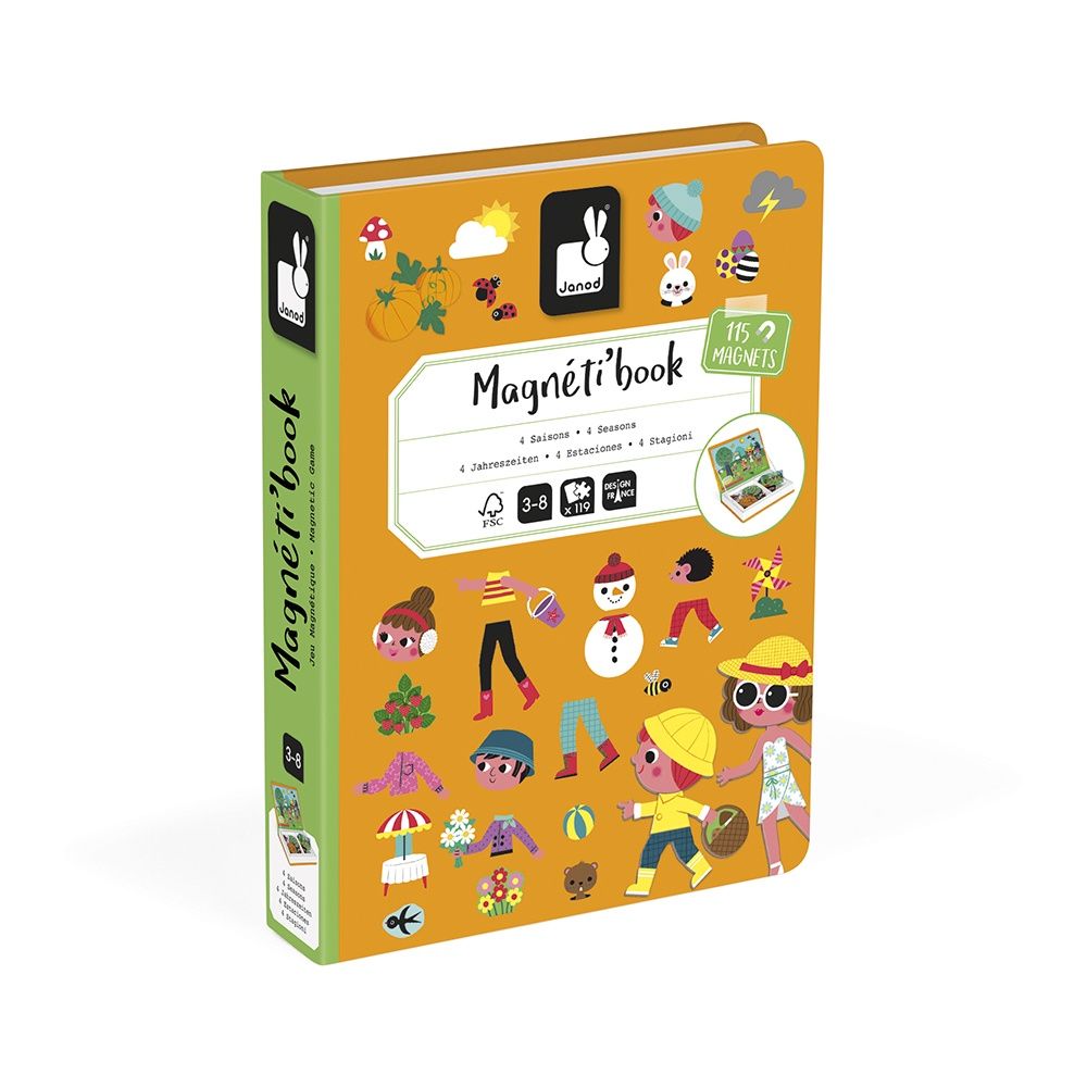 Janod Magnetibook - 4 seizoenen
