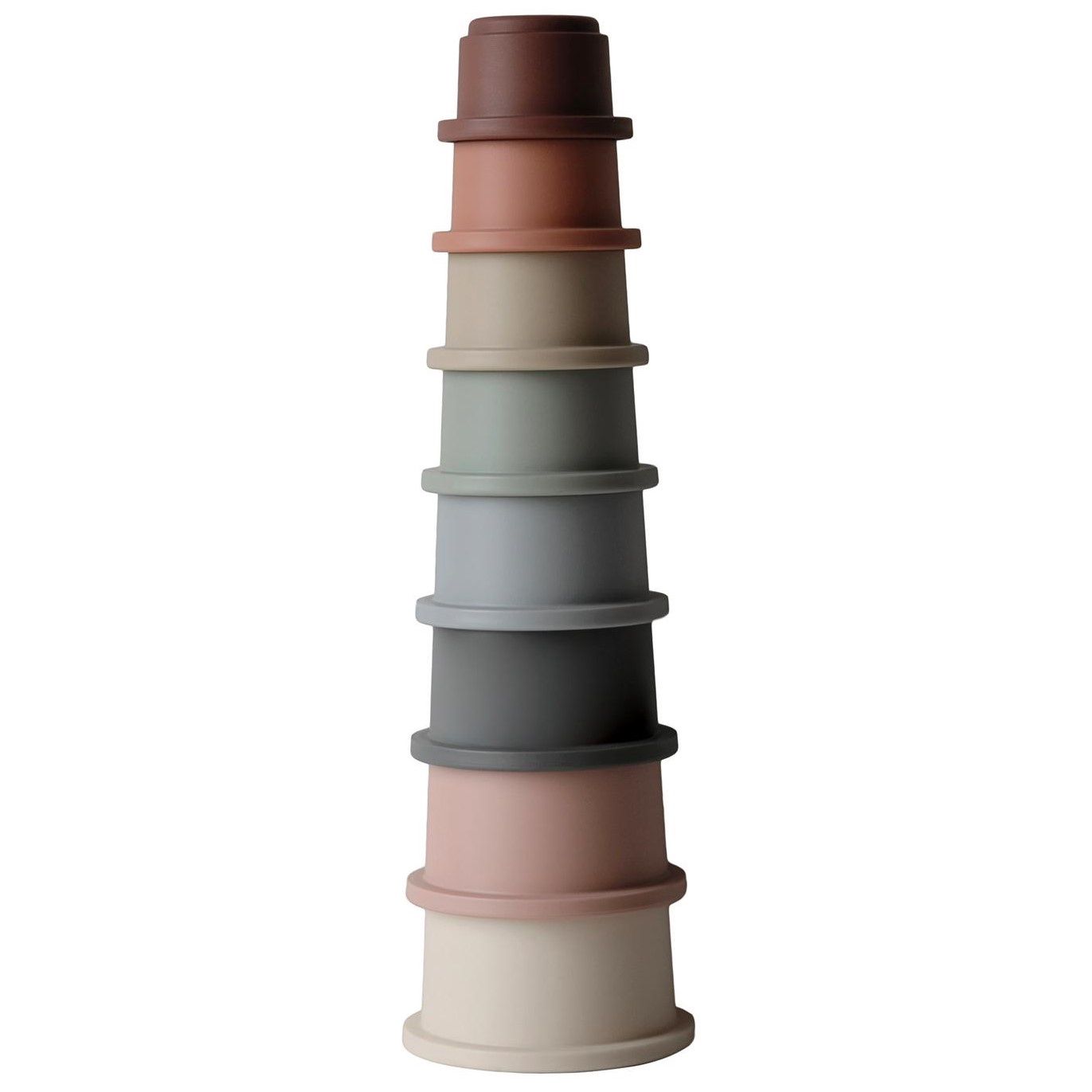 Mushie Pastel Stacking Cups