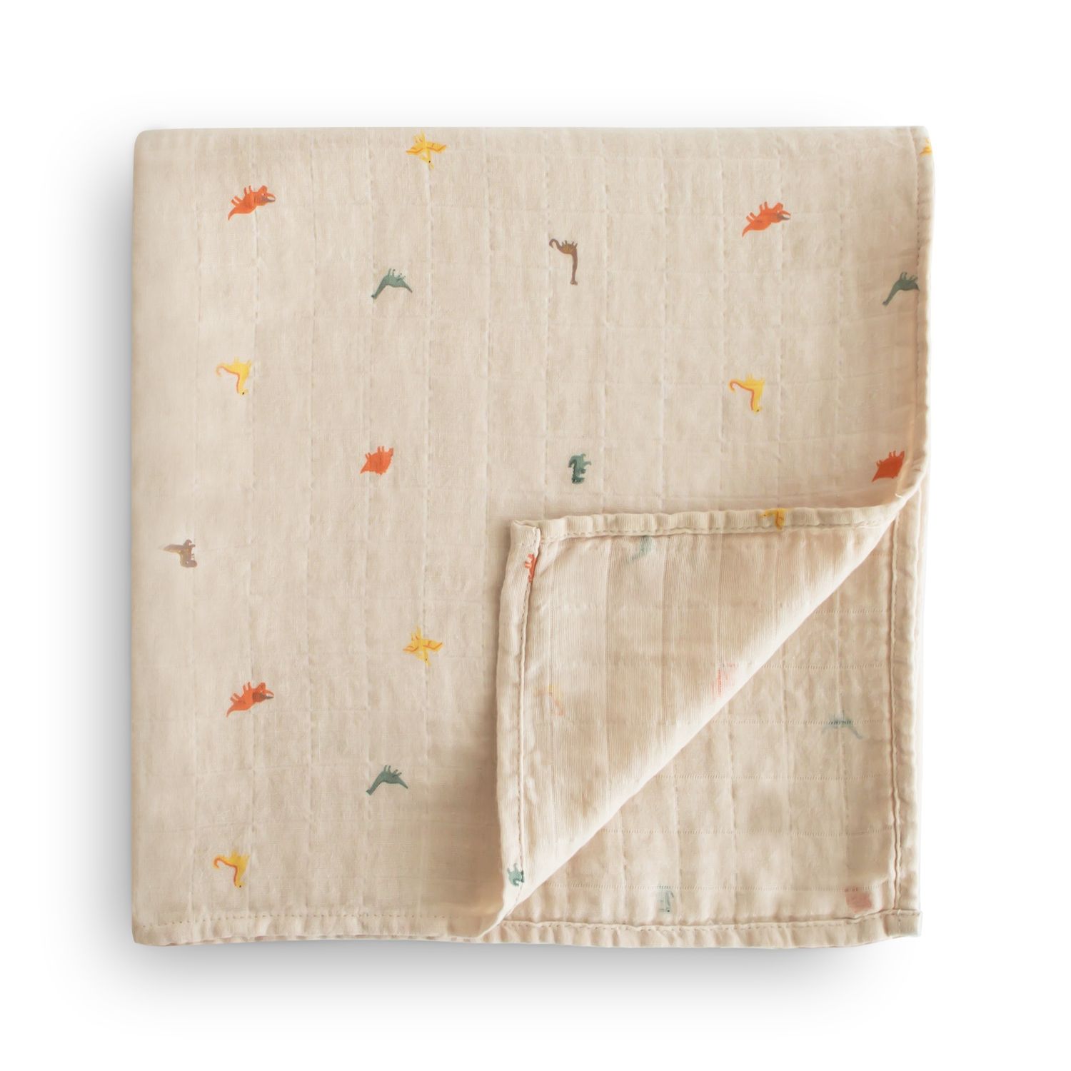 Mushie Swaddle Dino