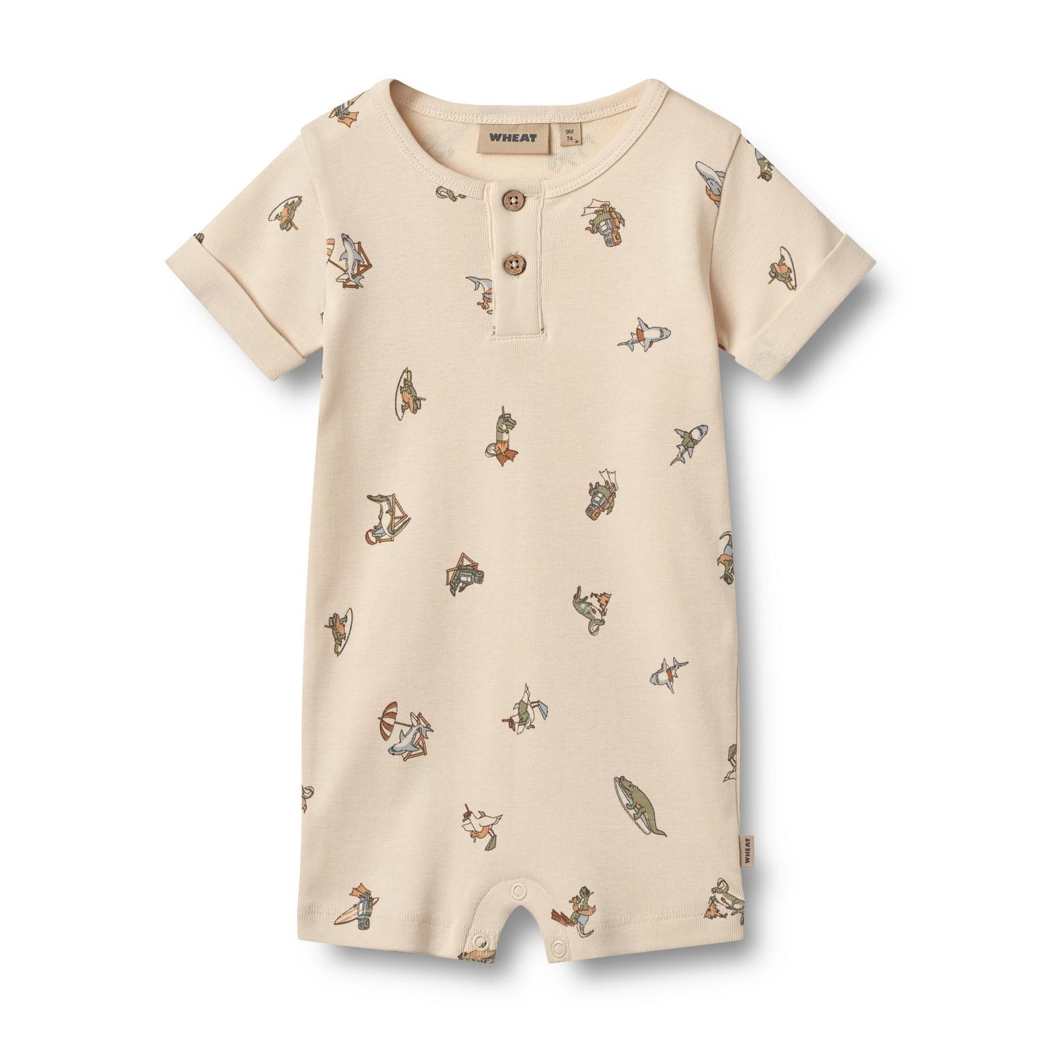 Wheat Jumpsuit S/S Alfred Beach Friends