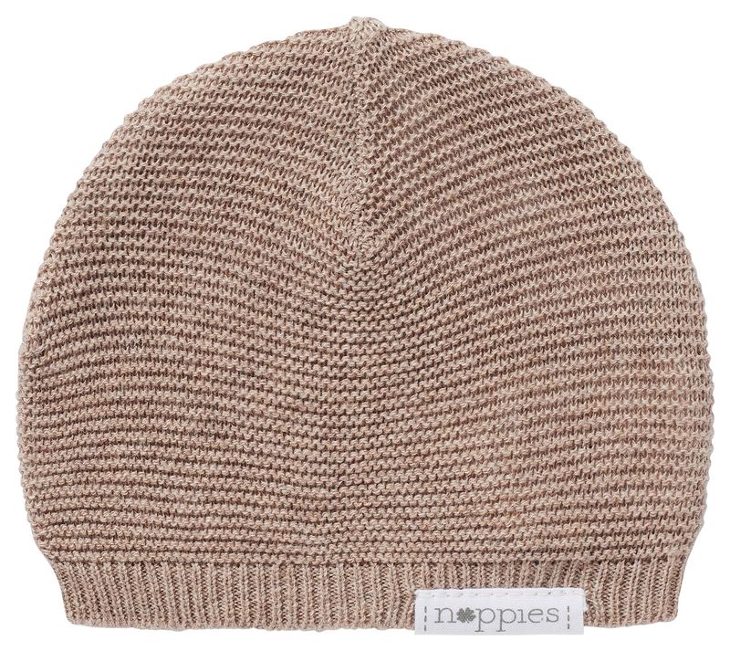 Noppies Hat knit Rosita Taupe Melange