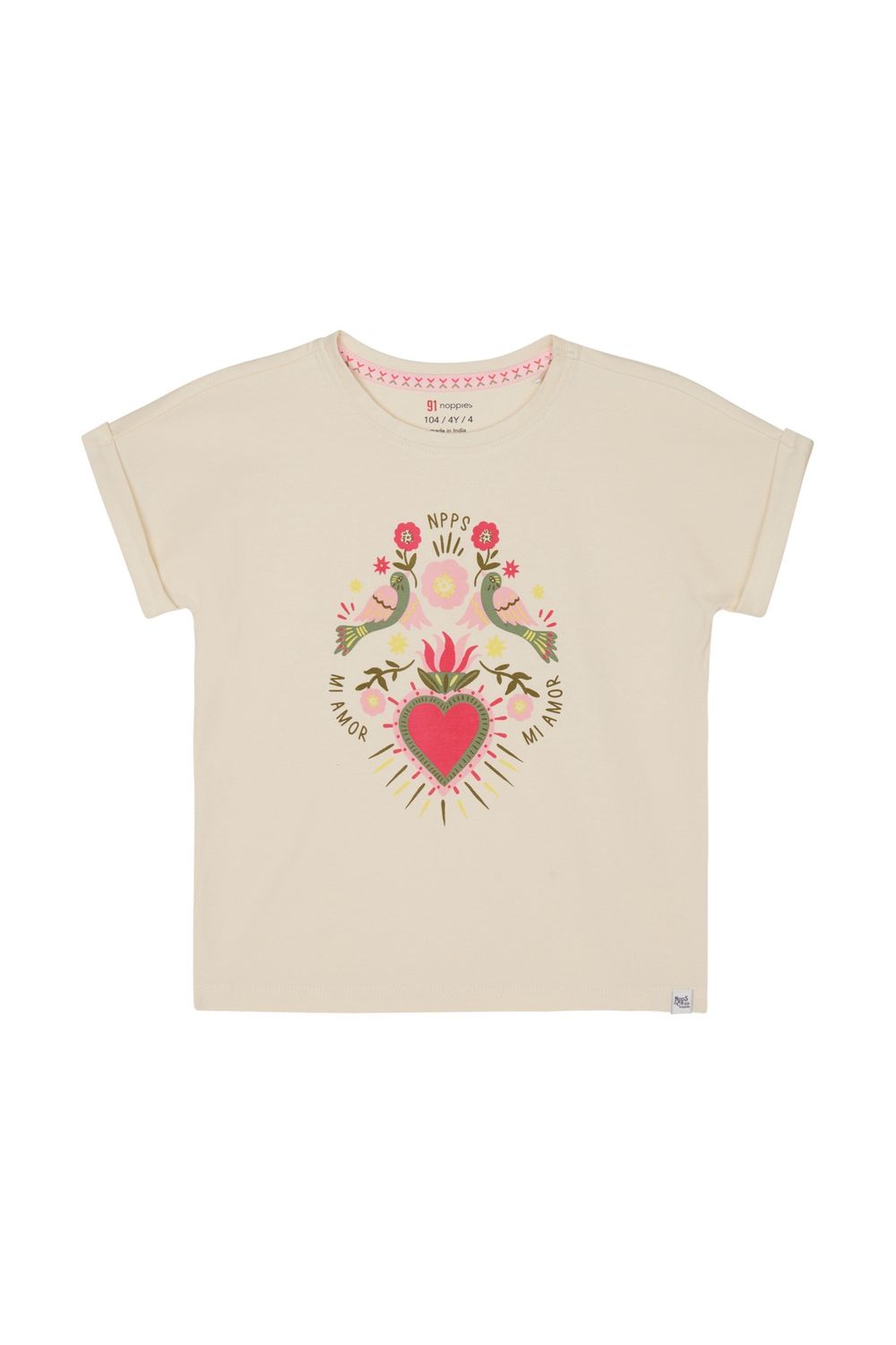 Noppies Girls Tee Naverre short sleeve