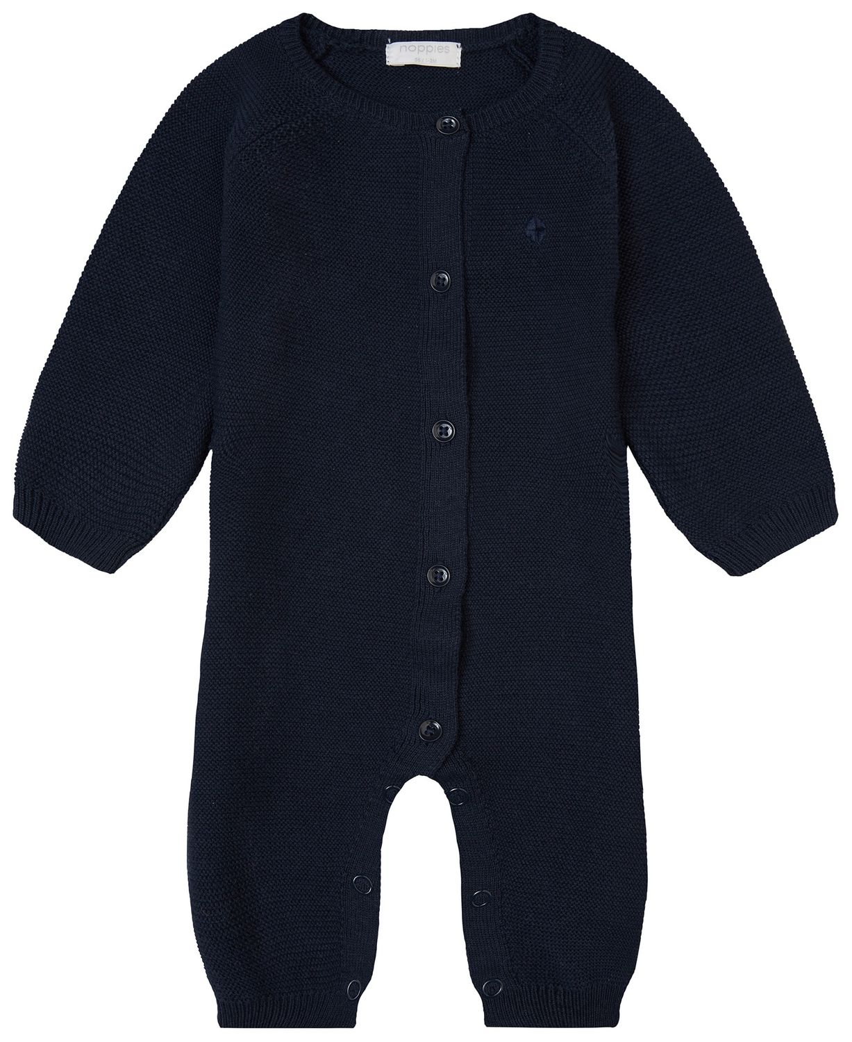 Noppies Playsuit knit Monrovia long sleeve Navy