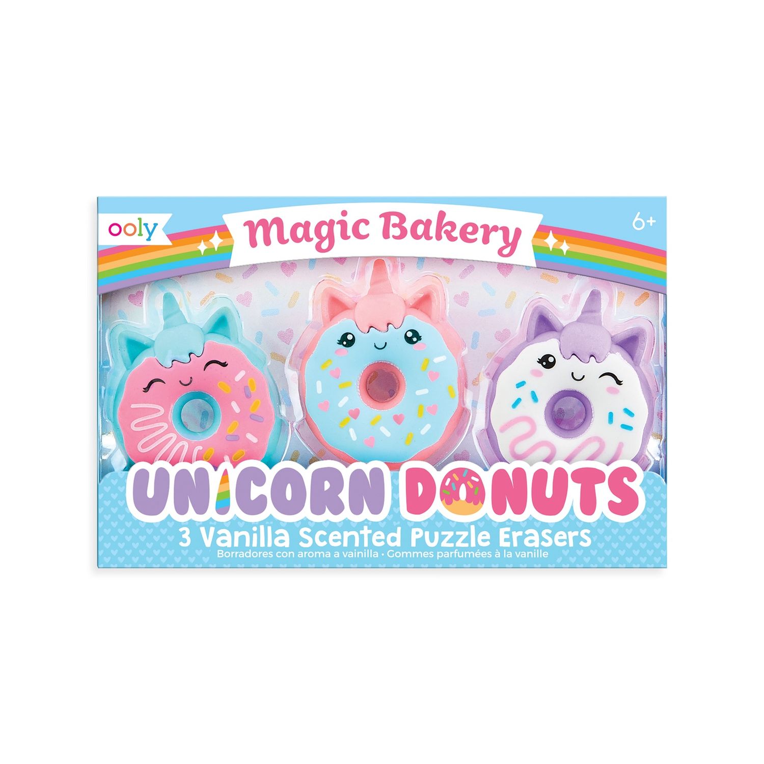 Ooly - Magic Bakery Unicorn Donuts Scented Erasers
