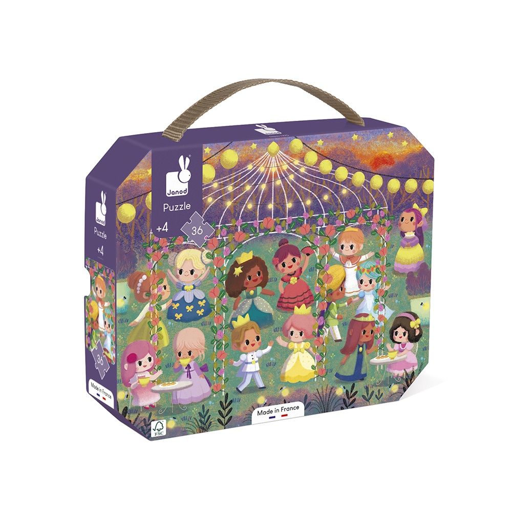 Janod Puzzel - Prinsessenfeest 4+