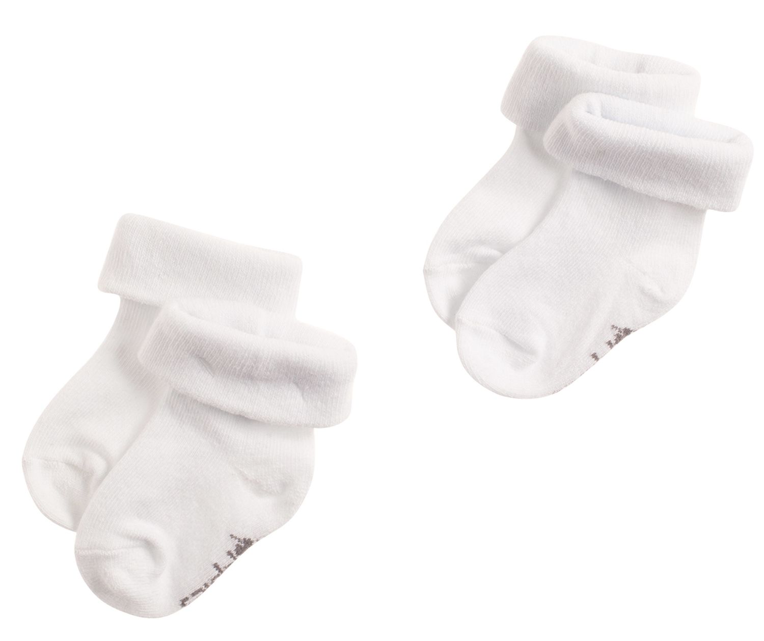 Noppies Socks 2pck Beef White