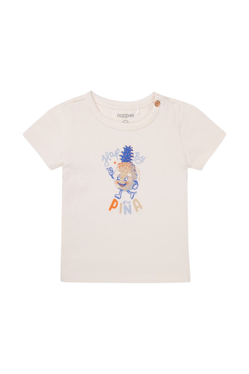 Noppies Boys Tee Oloron short sleeve Whisper White