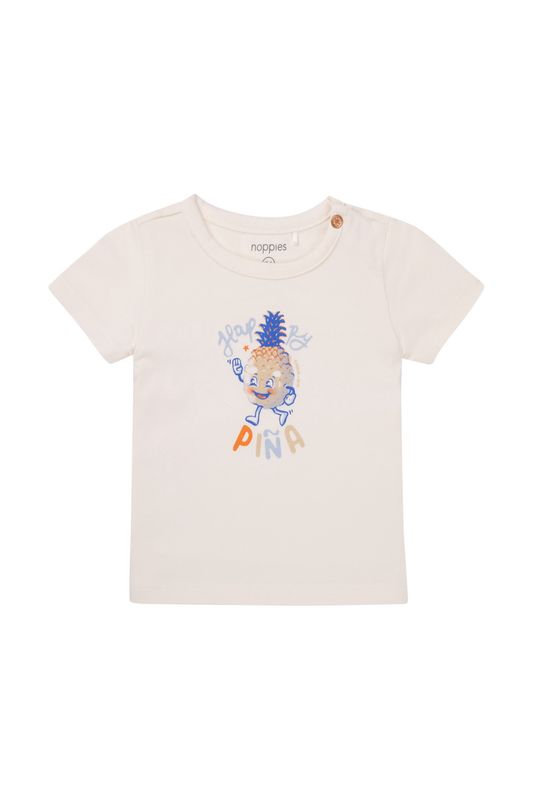 Noppies Boys Tee Oloron short sleeve Whisper White