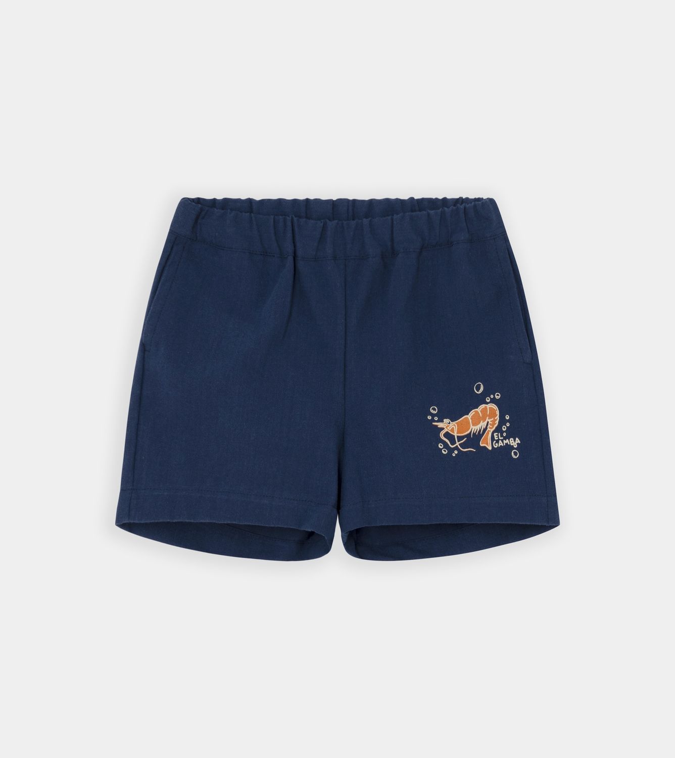 Little Talents Dark blue El Gamba shorts
