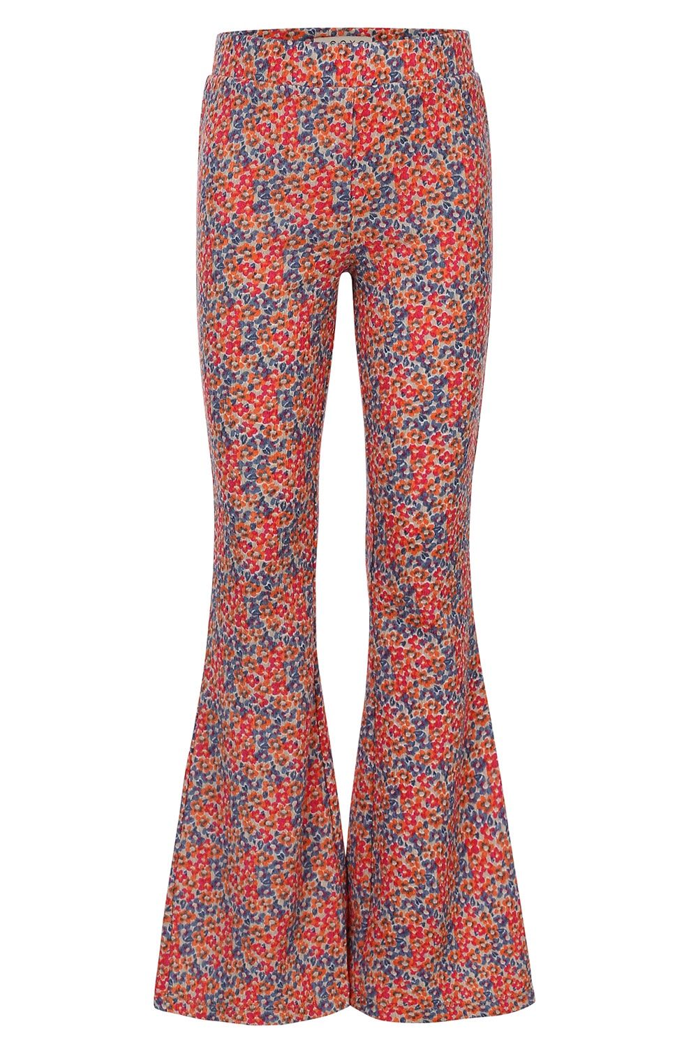 LOOXS Little Crinckle Flare Pants Summer flowers