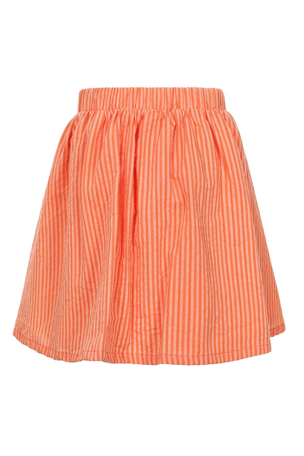 LOOXS Little Striped Woven Skirt TANGERINE STRIPE