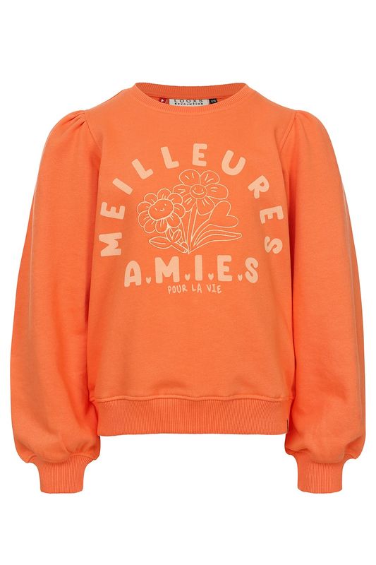 LOOXS Little Sweater TANGERINE