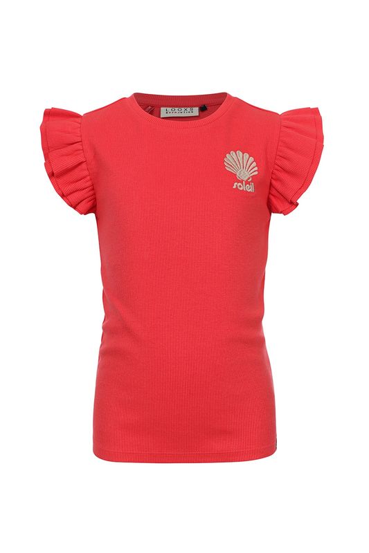 LOOXS Little Rib T-shirt Short Sleeves RED APPLE