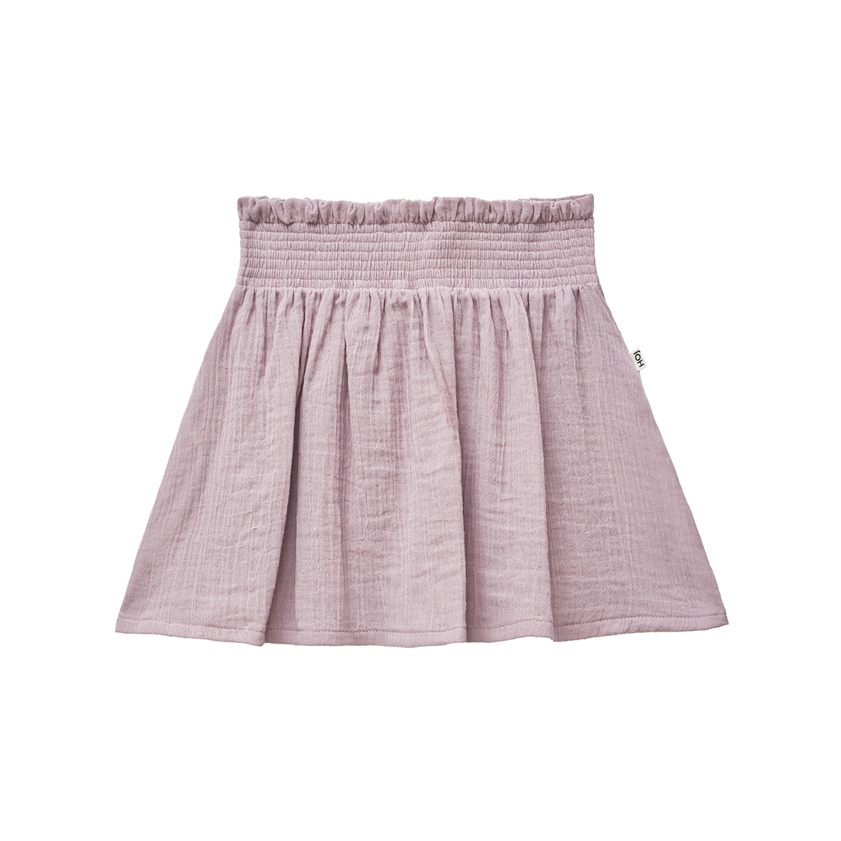 House of Jamie Smocked Skirt Rose Lilac