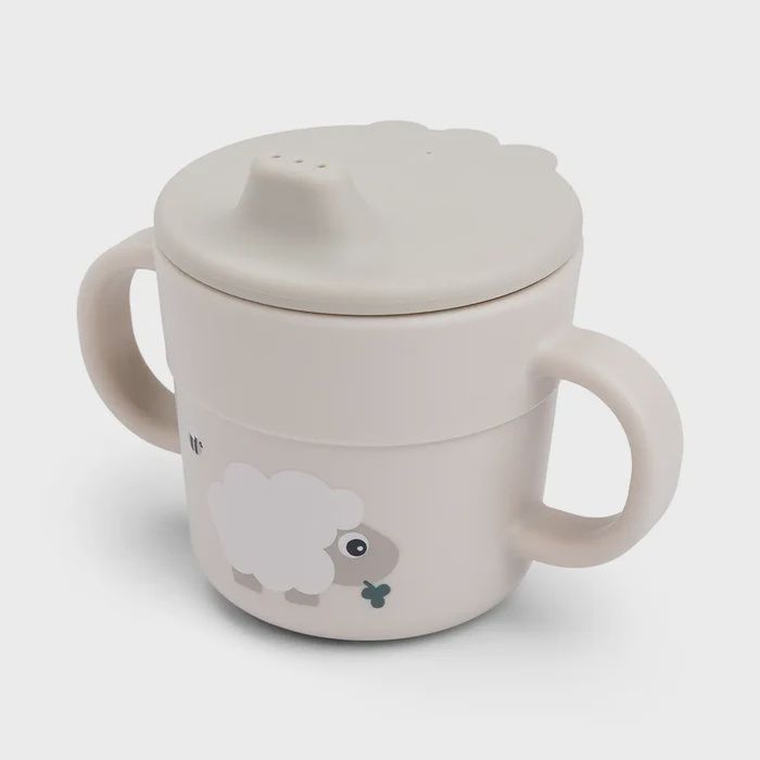 Done by Deer Foodie spout cup Tiny farm Sand