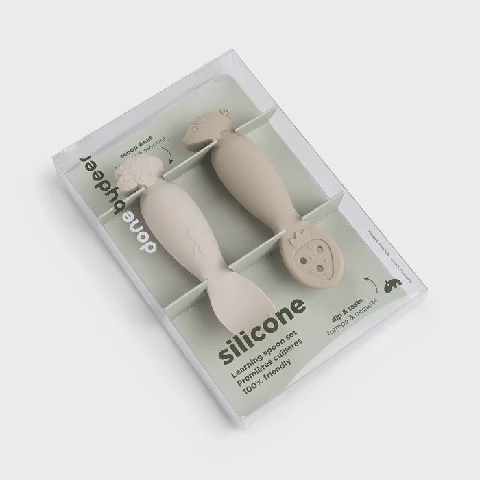Done by Deer Learning spoon set Tiny farm Sand
