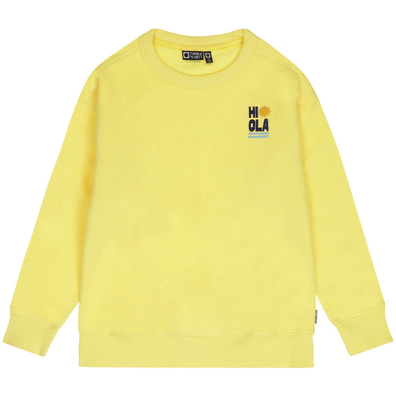 Tumble &#39;n Dry Sweatshirt    La Piscine yellow cream