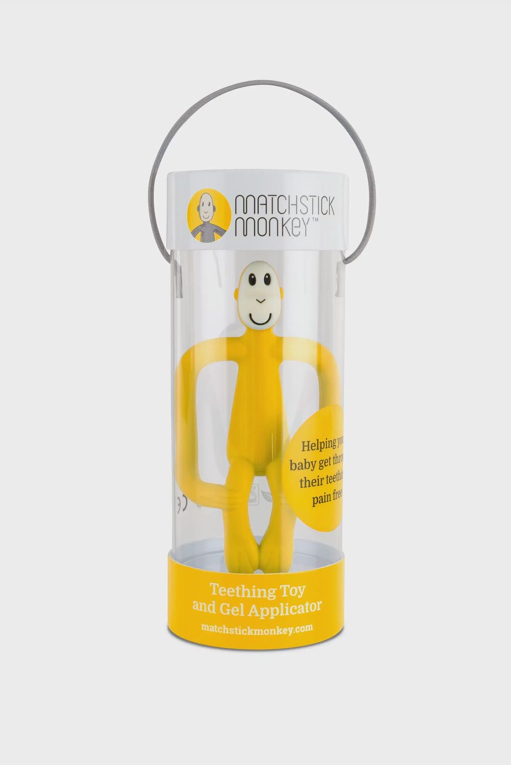 Matchstick Monkey Bijtring Yellow